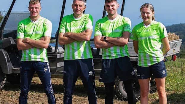 Clodagh McIntyre competed in Season Nine of Ireland's Fittest Family along with Clodagh, her brothers Eoin and Niall, and father Aiden. 
