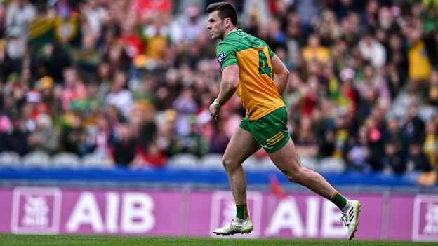 Eoghan Bán Gallagher netted a second half goal for Donegal against Louth at Croke Park. Photo by Ben McShane/Sportsfile