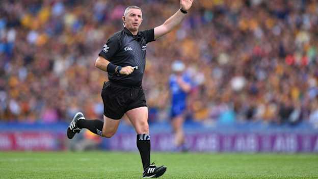 Liam Gordon will referee the AIB All-Ireland Club SHC Final at Croke Park. Photo by Ray McManus/Sportsfile