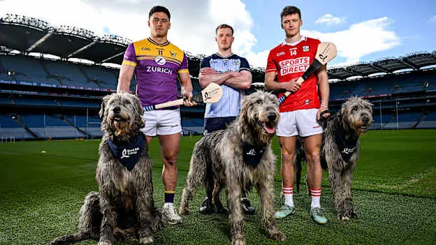 In attendance at the launch of Bord Gáis Energy’s continued sponsorship of the GAA All-Ireland Senior Hurling Championship are Bord Gáis Energy ambassadors and hurling stars, from left, Lee Chin of Wexford, Cian O'Sullivan of Dublin and Alan Connolly of Cork at Croke Park in Dublin. The announcement marks 17 years of Bord Gáis Energy’s involvement in inter-county hurling and celebrates the excitement, spirit and pride that make the championship and its fans so unique. Photo by Ramsey Cardy/Sportsfile.