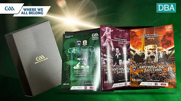 Limited Edition GAA Football All-Ireland Final Match Programme Box Set
