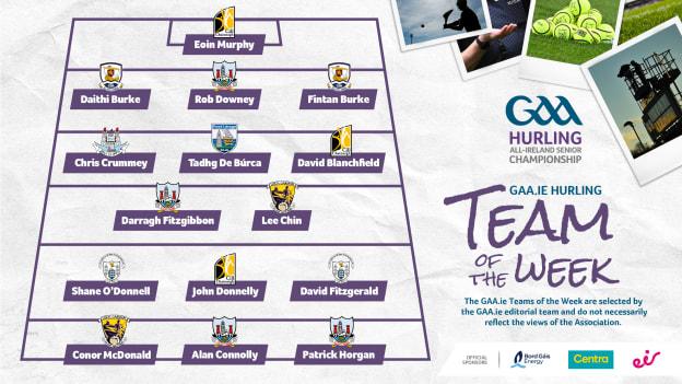 This week's GAA.ie Hurling Team of the Week.
