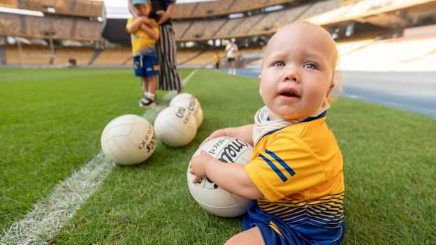 They start them young in Orang Éire GAA club! 