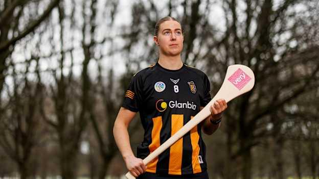 Kilkenny's Kellyann Doyle pictured at the launch of the 2025 Very Camogie Leagues. This year’s competition promises to be an exciting showcase of talent, passion, and dedication to the game. INPHO/James Crombie