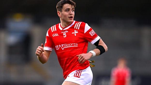 Exciting Louth prospect Tadhg McDonnell. Photo by Sam Barnes/Sportsfile