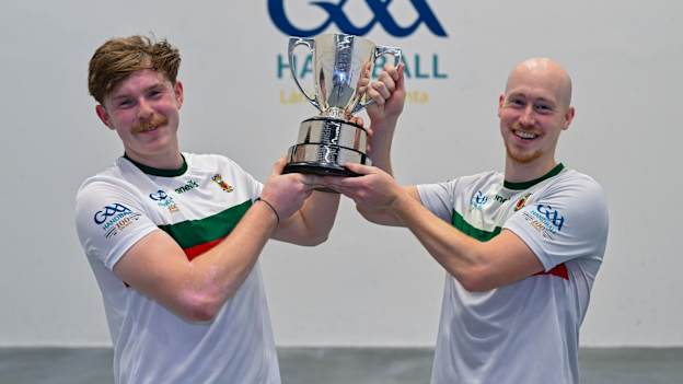Paddy Murphy and Niall Joyce Paddy Murphy won the Senior Doubles title.