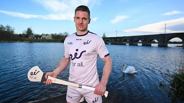 eir ambassador and hurler John Conlon of Clare, pictured at the launch of the third annual ‘eir for all’ Poc Tapa Challenge, which invites GAA clubs across Ireland to compete for €5,000 and the opportunity to play at Croke Park during All-Ireland Semi-Final Day. eir has been a proud partner of the GAA since 2011, with eir Wide-Fi powered by WiFi 7 giving fans lightning-fast streaming on GAA+, ultra-low latency for live matches, and reliable connectivity throughout their home. For further information on how to enter follow @eir.ireland or visit eir.ie. Photo by Brendan Moran/Sportsfile