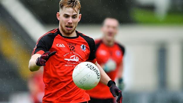An Cheathrú Rua forward Éanna MacCormaic. Photo by Piaras Ó Mídheach/Sportsfile