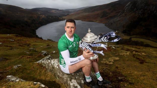 Pictured is Limerick hurler, Diarmaid Byrnes at the launch of the 2024 Allianz Hurling League. The Allianz Hurling League provides an opportunity for all players to claim their spot in the county panel for the season ahead. The return of inter-county action, after a five-month break, also affords the teams competing a chance to showcase their strengths and lay down a marker to their county rivals.