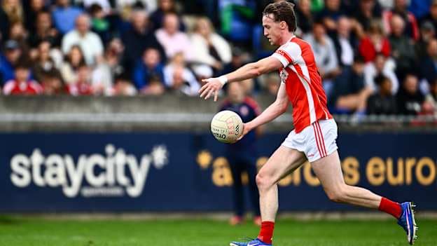 Eoin Kennedy of Cuala during the Dublin County Senior Club Football Championship semi-final match between Ballyboden St Endas and Cuala at Parnell Park in Dublin. Photo by Shauna Clinton/Sportsfile.