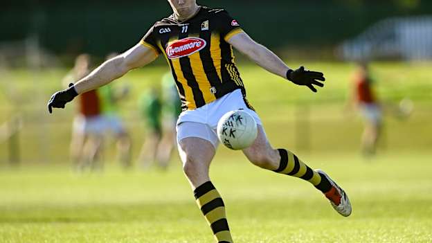 Walter Walsh featured for Kilkenny in the 2025 All-Ireland Junior Football Championship. Photo by Piaras Ó Mídheach/Sportsfile