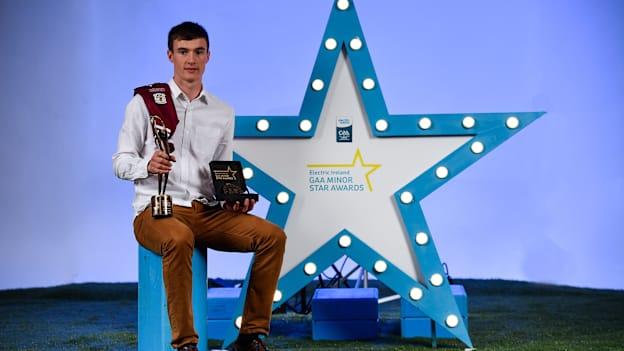 The Electric Ireland Minor Hurler of the Year 2018 Galway’s Donal O’Shea, as voted for by an expert panel of GAA legends including Ollie Canning and Michael Fennelly. Electric Ireland, sponsors of the GAA Minor Championships, today recognised the talent and dedication of 15 Minor football players, and 15 Minor hurling players at the second annual Electric Ireland Minor Star Awards at Croke Park. Photo by Sam Barnes/Sportsfile