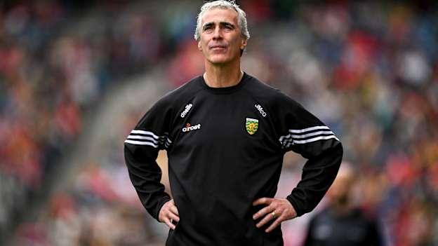 Donegal senior football team manager Jim McGuinness. Photo by Brendan Moran/Sportsfile