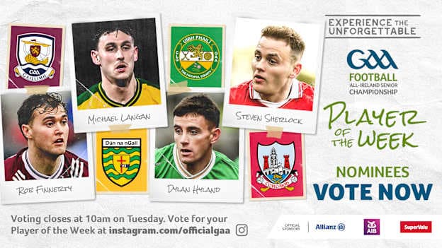 GAA.ie Footballer of the Week nominees.