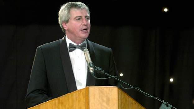 Broadcaster Michael Lyster passed away at the weekend. Photo by  Brendan Moran/Sportsfile.