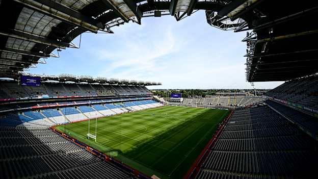 A general view of Croke Park. 



























