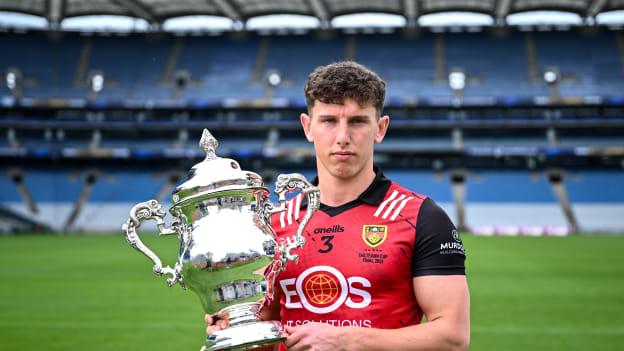 Pierce Laverty of Down in attendance at the launch of the Tailteann Cup 2024 at Croke Park in Dublin. Photo by Piaras Ó Mídheach/Sportsfile