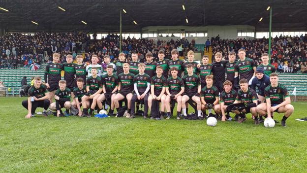 The Mercy Mounthawk senior footballers. 