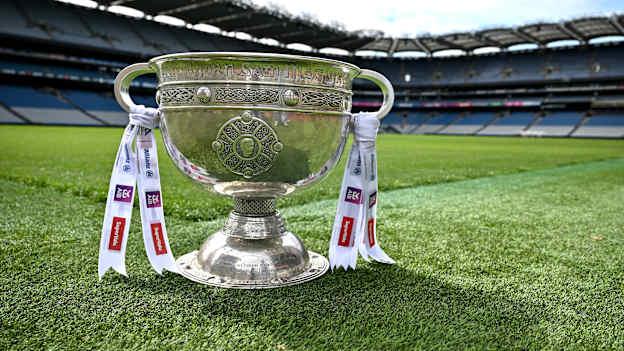 The Sam Maguire Cup. Photo by Sam Barnes/Sportsfile