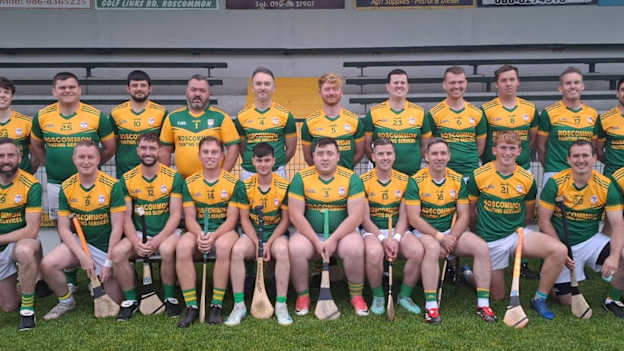 The Oran senior hurling team that will contest the Roscommon SHC Final. 