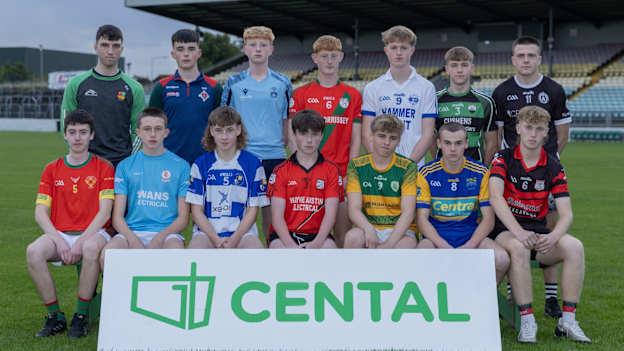 Players pictured at the launch of Carlow GAA's Cental U16 County Football Championship at Netwatch Cullen Park. Photo by Carlow GAA Coaching & Games
