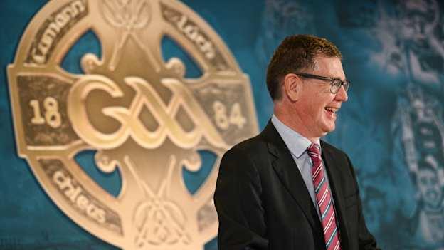 Tom Ryan, Ard Stiúrthóir pictured at GAA Congress at The Abbey Hotel, Donegal. Photo by Ramsey Cardy/Sportsfile