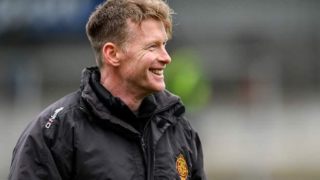 Trillick manager Jody Gormley during the AIB Ulster GAA Football Senior Club Championship semi-final match between Scotstown, Monaghan, and Trillick, Tyrone, at BOX-IT Athletic Grounds in Armagh. Photo by Ramsey Cardy/Sportsfile.
