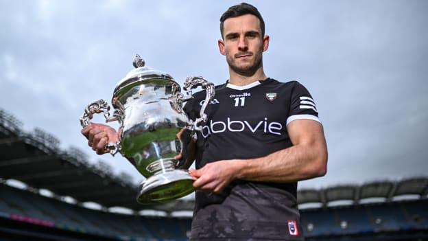 Sligo's Niall Murphy pictured at the launch of the Tailteann Cup. Photo by Piaras Ó Mídheach/Sportsfile