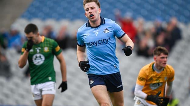 Seán Bugler scored a first half goal for Dublin against Meath in the Leinster SFC at Croke Park. Photo by Brendan Moran/Sportsfile