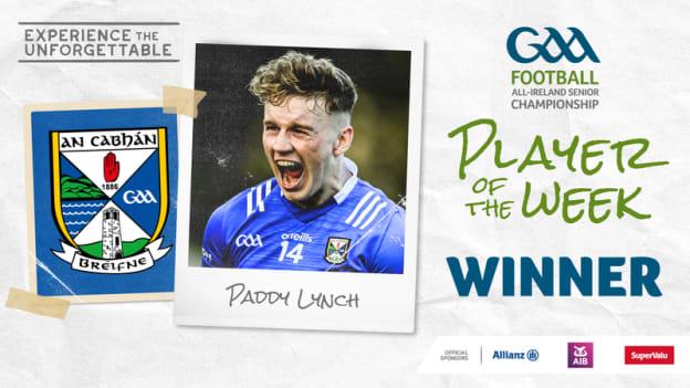 GAA.ie Footballer of the Week Paddy Lynch.