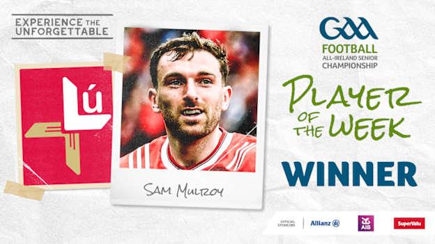 Sam Mulroy voted GAA.ie Footballer of the Week