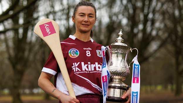 Galway's Aoife Donohue pictured at the launch of the 2025 Very Camogie Leagues. This year’s competition promises to be an exciting showcase of talent, passion, and dedication to the game. INPHO/James Crombie