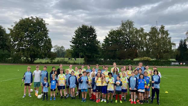 Cúl Camp participants from Munchen Colmcilles. 