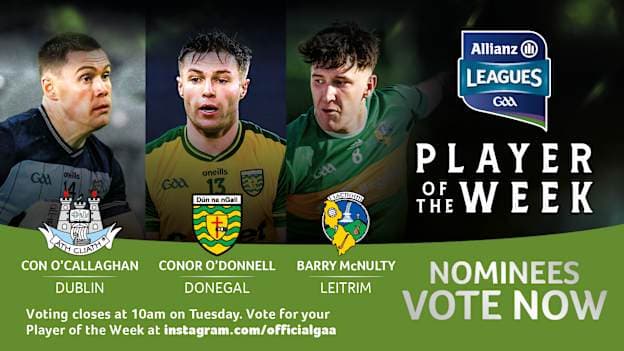 GAA.ie Footballer of the Week nominees
