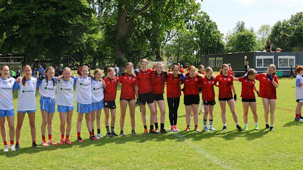 The first LGFA Féile fixture in Europe took place last year.