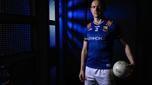 Longford's Paddy Fox pictured at the launch of the Tailteann Cup. Photo by David Fitzgerald/Sportsfile