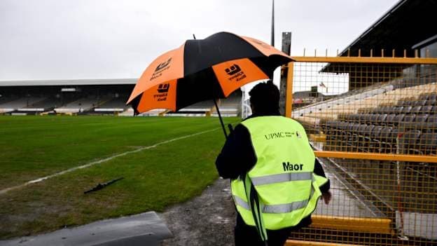 Today's Allianz Hurling League match between Kilkenny and Limerick at Nowlan Park has been postponed due to an unplayable pitch. 
