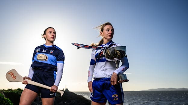 Pictured ahead of the PTSB Dublin Camogie Club Championship Senior Final between St Vincents and St Judes are St Vincent's captain, Danielle Smith, and St Judes captain, Sinéad Nolan. PTSB is proud to sponsor the PTSB Dublin Leagues and Championships across all four codes within Dublin GAA, Dublin LGFA and Dublin Camogie, from minor level upwards. 