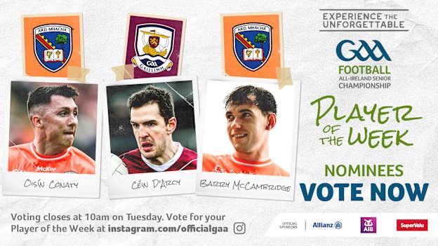 GAA.ie Footballer of the Week nominees.