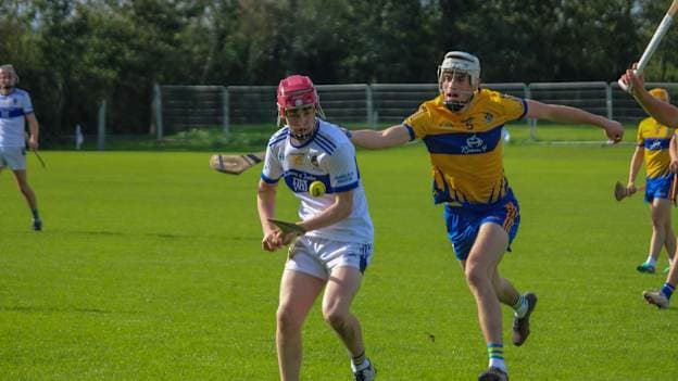 Action from Tralee CBS' victory over Cashel Community School in the Harty Cup. Photo by Seán Maunsell. 