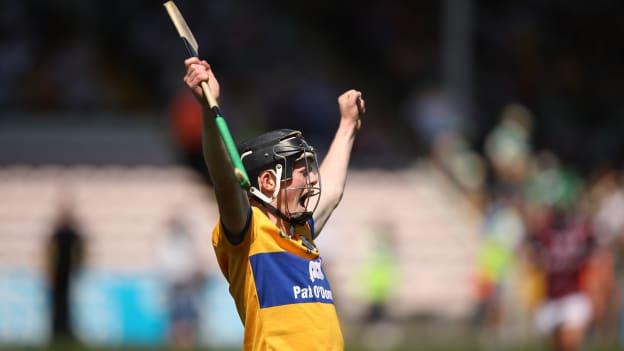 Michael Collins scored two goals for the Clare U20 hurlers in their victory over Limerick. 