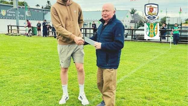 Galway goalkeeper Connor Gleeson and Tommy Keenan pictured before the 2022 All-Ireland SFC Final.