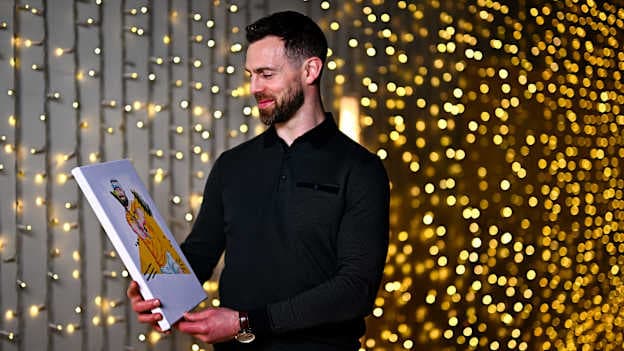 Antrim's Neil McManus at the launch of TG4's award-winning Laochra Gael series at the Light House Cinema in Dublin. The biography series returns with eight new legends of Gaelic Games profiled for Season 24, with the first episode airing on January 22nd. Photo by Tyler Miller/Sportsfile.