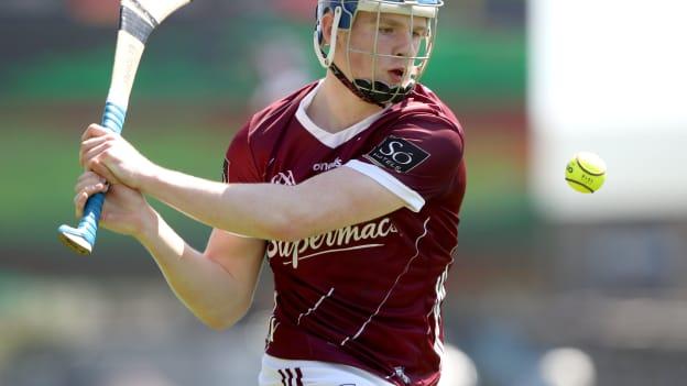 Brian Callanan was a key performer for Galway in their Electric Ireland Leinster Minor Hurling Championship victory over Wexford. 