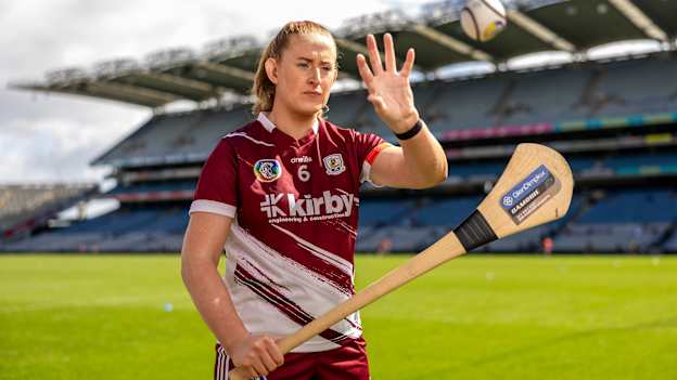 Galway's Áine Keane pictured ahead of the Glen Dimplex All-Ireland Senior Camogie Final against Cork at Croke Park. 








