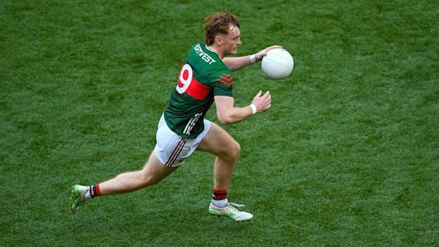 Mayo'sJack Carney in All-Ireland SFC Semi-Final action against Louth at Croke Park. Photo by Stephen McCarthy/Sportsfile
