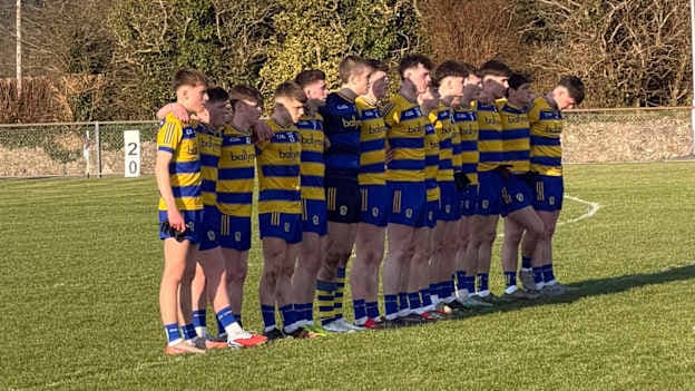 The Roscommon minor footballers pictured before their Electric Ireland Connacht MFC victory over Sligo. 
