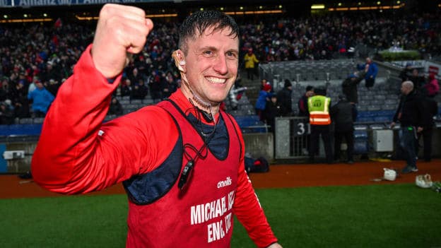 St Thomas' manager Kenneth Burke. Photo by Ramsey Cardy/Sportsfile