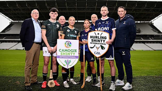 Ireland Shinty-Camogie team: Amy Lee (Cork), Aimie Nolan (Carlow), Anais Curran (Wexford), Aoife McDonald (Tyrone), Ashling Thompson (Cork), Ava Fitzgerald (Cork), Dearbhla Magee (Antrim), Emma Murphy (Cork), Gráinne McDonald (Tyrone), Isobel Sheehan (Cork), Laura Hayes (Cork), Maeve Clince (Meath), Naoise Hughes (Armagh), Rachael Walsh (Waterford), Rebecca Kelly (Carlow), Saoirse McCarthy (Cork), Shannagh Hegarty (Antrim), Sinéad Wylde (Dublin), Sophie O’Callaghan (Limerick).