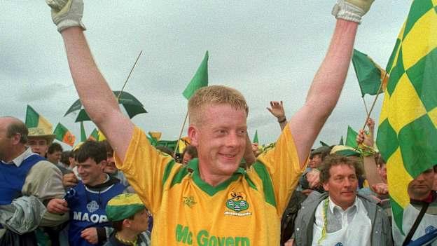 Declan Darcy starred for Leitrim in 1994.